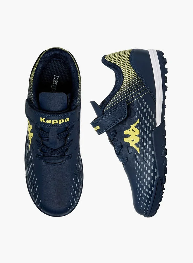 Kappa Boys Hook and Loop Football Turf Shoes